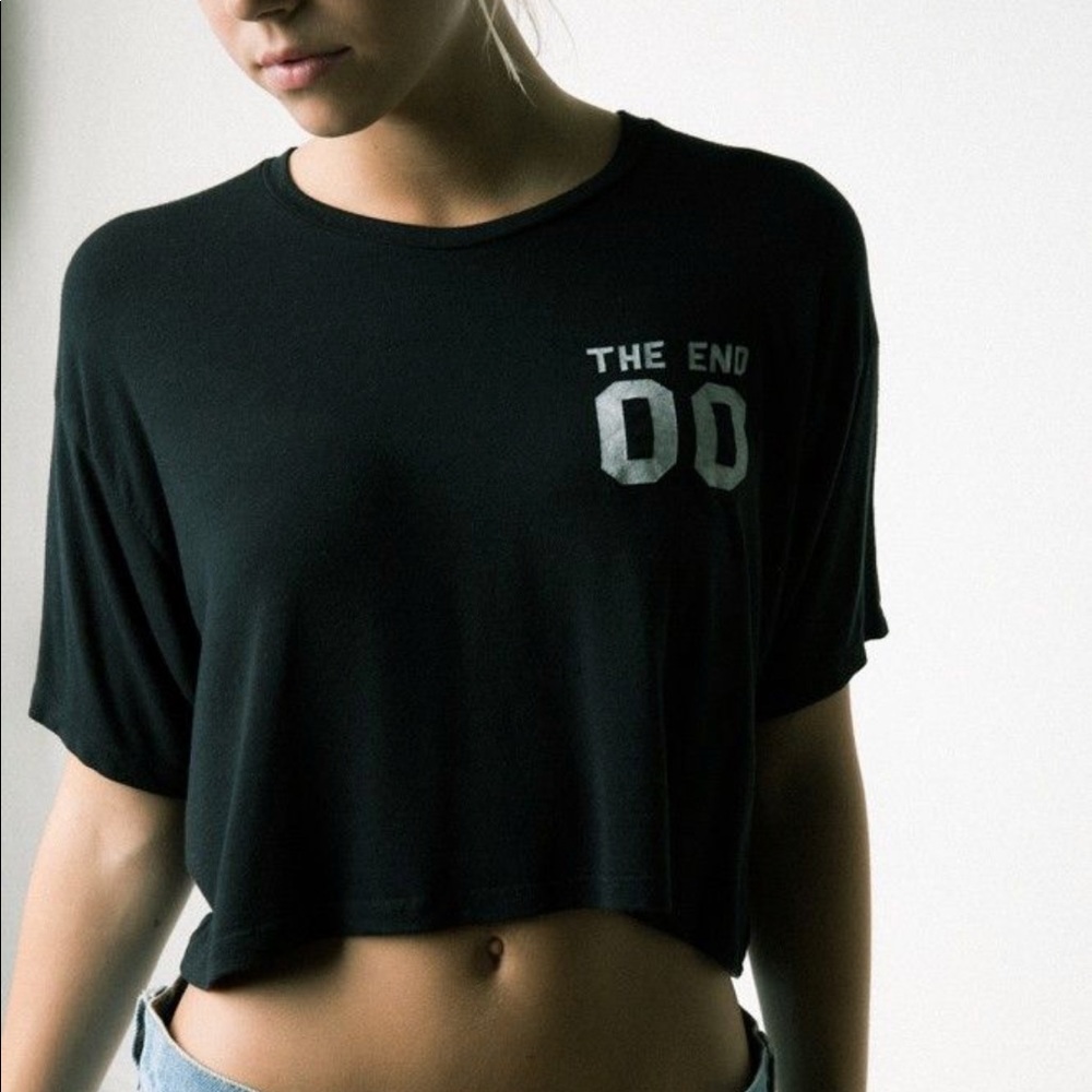 Brandy Melville Trina the end crop top